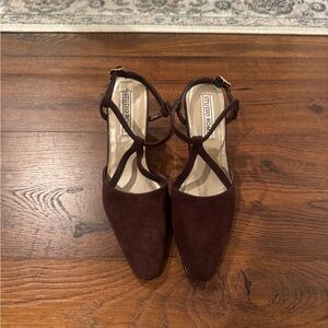 Women's Brown Suede Shoes